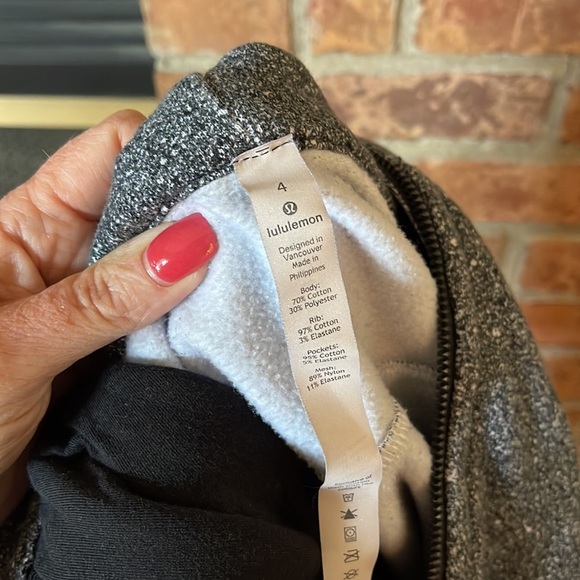 Lululemon Scuba Hoodie Jacket Luminesce Splatter - Picture 7 of 7